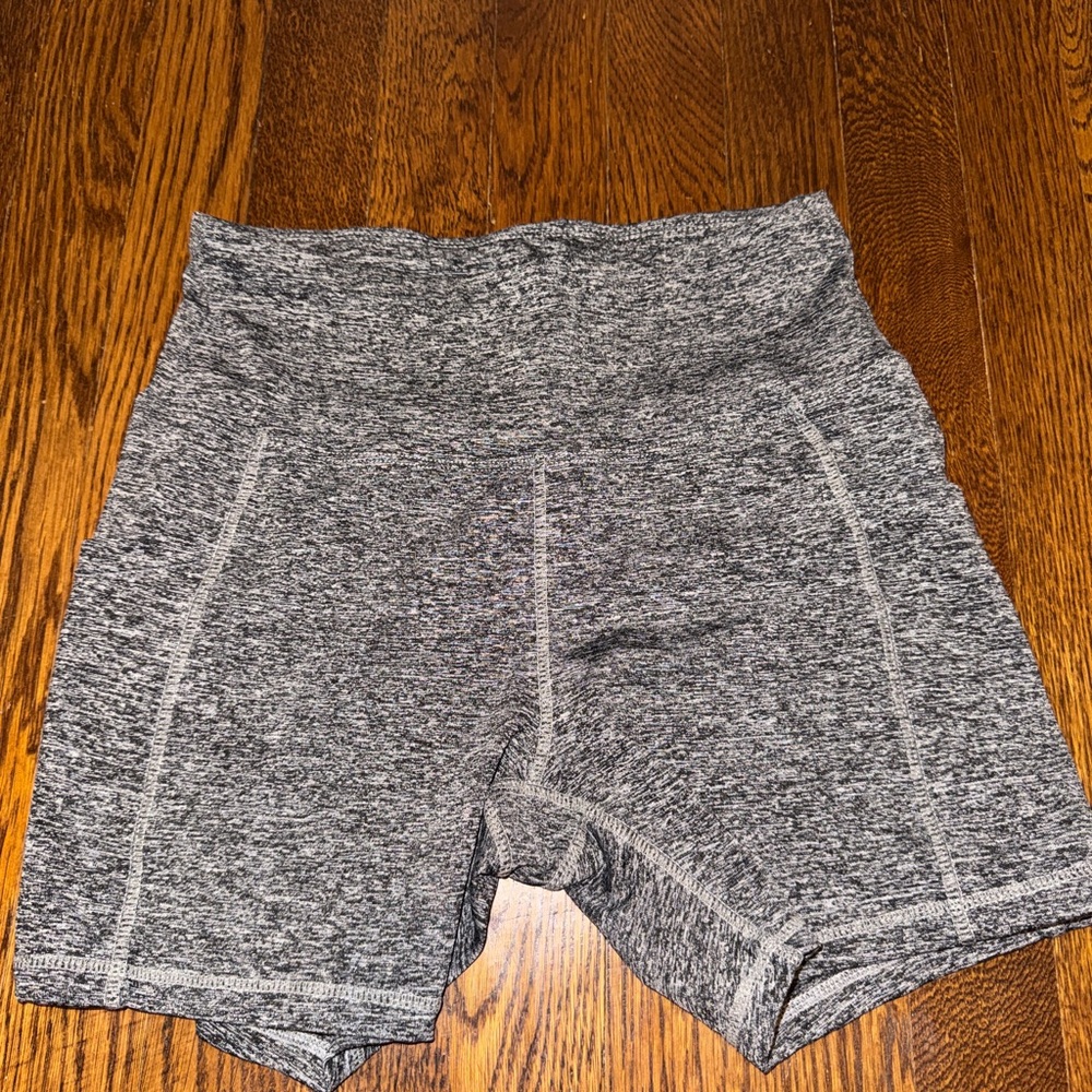 Charcoal Gray Women's Bike Shorts
